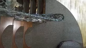 Лестница после установки ковриков на ступени фото 10